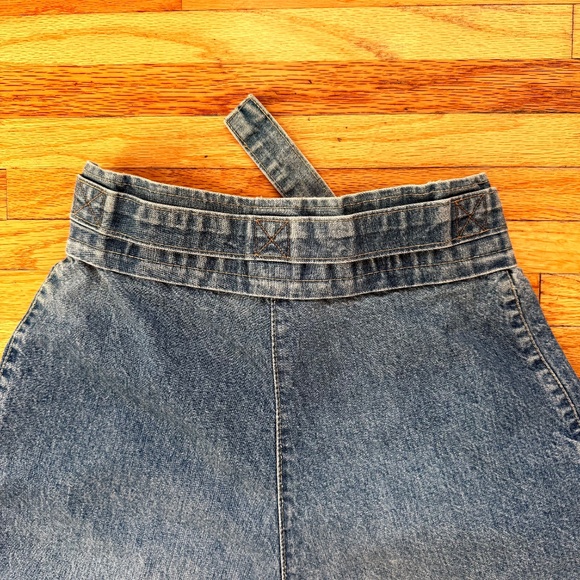 Yves St Marc High-waisted tapered “paperbag” jeans - Picture 6 of 12